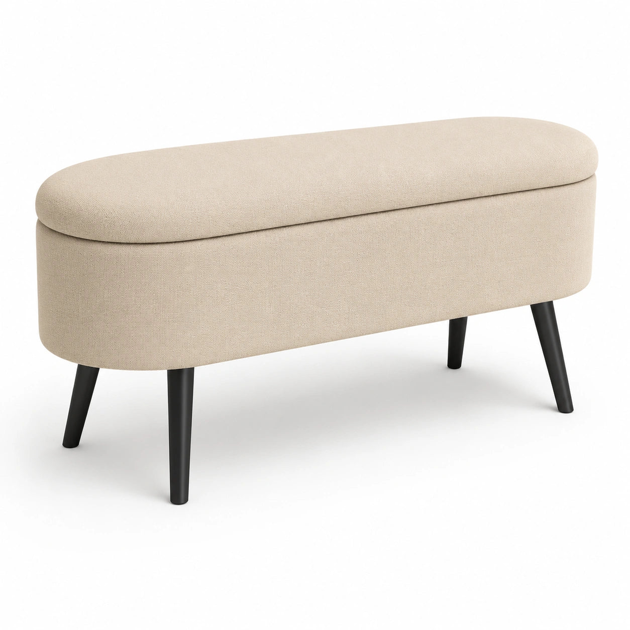 banc-coffre-bout-de-lit-en-bouclette-beige-avec-pieds-en-bois-noir-uznjzb5057az